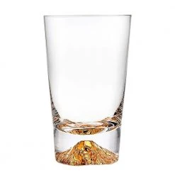 Sierra 12 oz. Crystal Highball Glasses (Set of 4) - Elegant Cocktail Glasses by Godinger