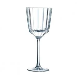 4-Piece Macassar 8.25 oz. Stem Set by Cristal D'Arques - Elegant Drinking Glasses