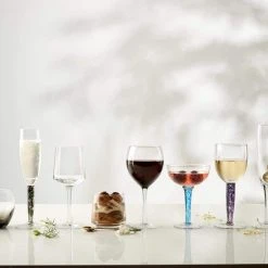 Denby Natural Canvas 11.84 oz. Clear Red Wine Glasses (Set of 2) | Elegant & Durable -Drinkware Shop denby red wine glasses cnv 804 2 31 1000