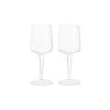 Denby Natural Canvas 11.84 oz. Clear Red Wine Glasses (Set of 2) | Elegant & Durable