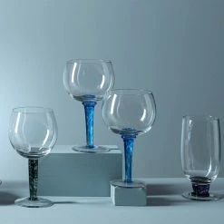 Denby Halo 16.9 oz. Red Wine Glasses (Set of 2) - Elegant & Durable Wine Glasses -Drinkware Shop denby red wine glasses hlo 804 2 31 1000