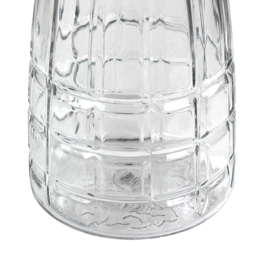 GIBSON HOME Jewelite Glass 1.7 qt. Pitcher and Tumbler Set - Elegant Drinking Glasses for Beverages 5 GIBSON HOME Jewelite Glass 1.7 qt. Pitcher and Tumbler Set - Elegant Drinking Glasses for Beverages - Image 5