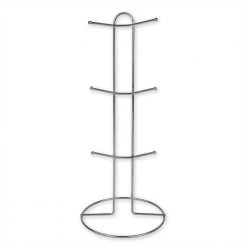 6 Piece Floral Mug Set with Stand - Multi-Color Ceramic Coffee Tea Cups - Unbranded -Drinkware Shop drinking glasses sets hdc50676 1f 1000