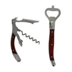Premium Laguiole 2-Piece Bottle Opener Bar Set with Pakkawood Handles 6 Premium Laguiole 2-Piece Bottle Opener Bar Set with Pakkawood Handles -Drinkware Shop drinking glasses sets lg053 4f 1000