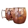 Epicureanist Mule Mugs (Set of 2) - Premium Moscow Mule Copper Cups for Cocktails
