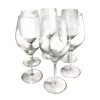 Epicureanist Illuminati Red Wine Glasses Set of 6 - Premium Crystal Stemware for Enhanced Wine Tasting