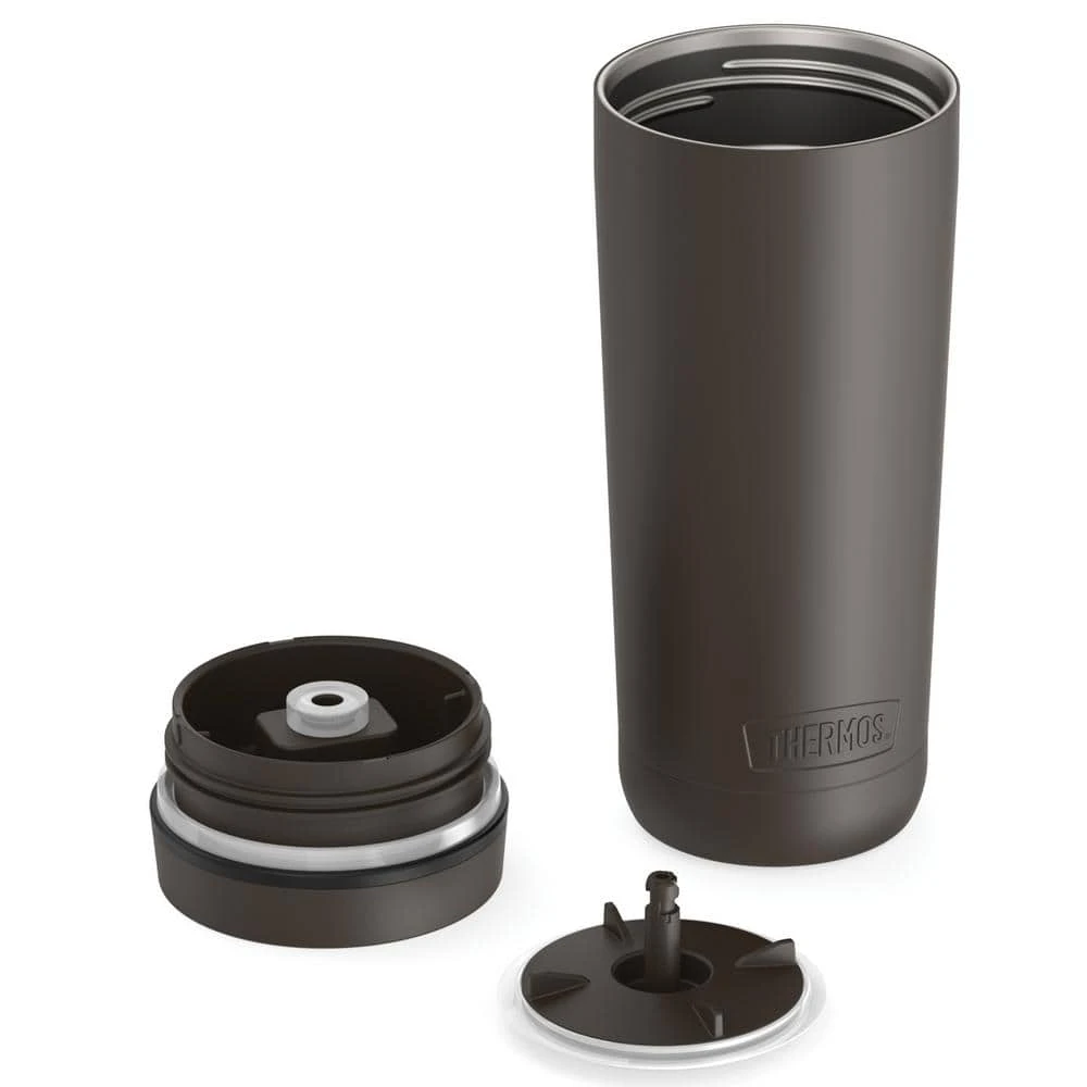 Thermos Guardian 18 oz. Vacuum-Insulated Stainless Steel Tumbler - Espresso Black 6 Thermos Guardian 18 oz. Vacuum-Insulated Stainless Steel Tumbler - Espresso Black - Image 6