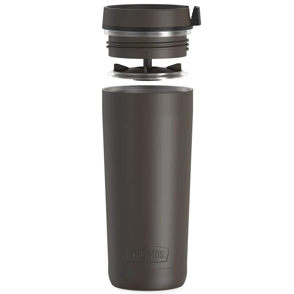 Thermos Guardian 18 oz. Vacuum-Insulated Stainless Steel Tumbler - Espresso Black 3 Thermos Guardian 18 oz. Vacuum-Insulated Stainless Steel Tumbler - Espresso Black - Image 3