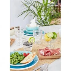 Euro Ceramica Fez 4-Piece 12 oz. Clear Old Fashioned Glass Set - Elegant Drinking Glasses -Drinkware Shop euro ceramica drinking glasses sets gl fz81156cl 31 1000