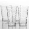 Great Foundations 16 oz. Glass Tumblers (4-Pack) by GIBSON HOME - Durable & Stylish Drinking Glasses