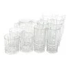 GIBSON HOME Jewelite 16-Piece Tumbler and Double Old Fashioned Glass Set - Elegant Drinkware for Every Occasion