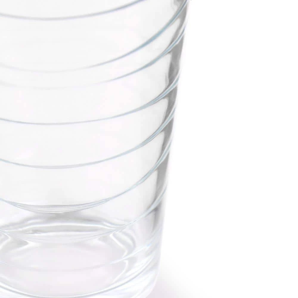 16 Piece Swirl Clear Assorted Glassware Set - Elegant Drinking Glasses by GIBSON HOME 3 16 Piece Swirl Clear Assorted Glassware Set - Elegant Drinking Glasses by GIBSON HOME - Image 3