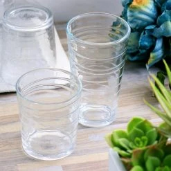 16 Piece Swirl Clear Assorted Glassware Set - Elegant Drinking Glasses by GIBSON HOME 11 16 Piece Swirl Clear Assorted Glassware Set - Elegant Drinking Glasses by GIBSON HOME -Drinkware Shop gibson home drinking glasses sets 985117447m fa 1000