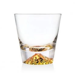 Godinger Sierra 9 oz. DOF Glass Set of 4 - Elegant Cocktail and Shot Glasses