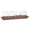 Godinger DOF'S Magnus Cocktail Glasses Set of 4 - Elegant Shot Glasses for Any Occasion