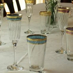 Melania Multicolor 10 oz. High Ball Tumbler (Set of 6) - Vibrant Cocktail Glasses by Lorren Home Trends 15 Melania Multicolor 10 oz. High Ball Tumbler (Set of 6) - Vibrant Cocktail Glasses by Lorren Home Trends -Drinkware Shop gold lorren home trends highball glasses 9430 31 1000