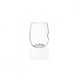 GOVINO 12 oz. Medium Bodied ABS Plastic White Wine Glass Set of 4 - Shatterproof & Stylish