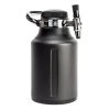 UKeg Go 64 oz. Tungsten Gray Pressurized Growler (64 Go/TS) | Premium Beer Growler by GrowlerWerks