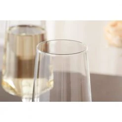 Genoa Lead-Free Crystal Wine Glasses Set of 12 - 26.5 oz Red Wine, 15.5 oz White Wine, 12 oz Champagne -Drinkware Shop home decorators collection champagne glasses 27396020006 fa 1000