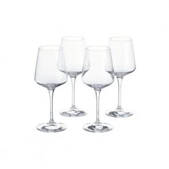 Genoa 15.5 oz. Lead-Free Crystal White Wine Glasses (Set of 4) by Home Decorators Collection -Drinkware Shop home decorators collection white wine glasses 253250 1d 1000