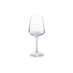 Genoa 15.5 oz. Lead-Free Crystal White Wine Glasses (Set of 4) by Home Decorators Collection