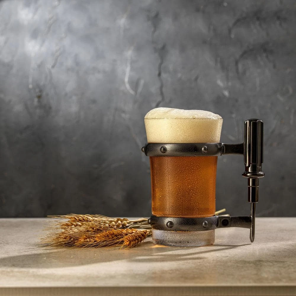 JoyJolt Tools Collection 17 oz. Lead Free Crystal Screwdriver Beer Glass - Unique & Stylish Beer Mug 2 JoyJolt Tools Collection 17 oz. Lead Free Crystal Screwdriver Beer Glass - Unique & Stylish Beer Mug - Image 2