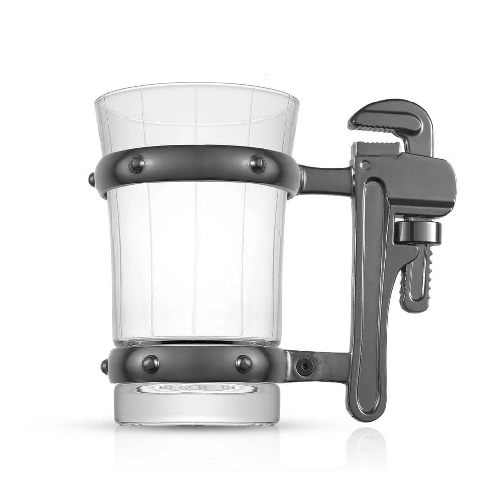 JoyJolt Tools Collection 17 oz. Pipe Wrench Handle Beer Mug - Durable & Unique Design 1 JoyJolt Tools Collection 17 oz. Pipe Wrench Handle Beer Mug - Durable & Unique Design