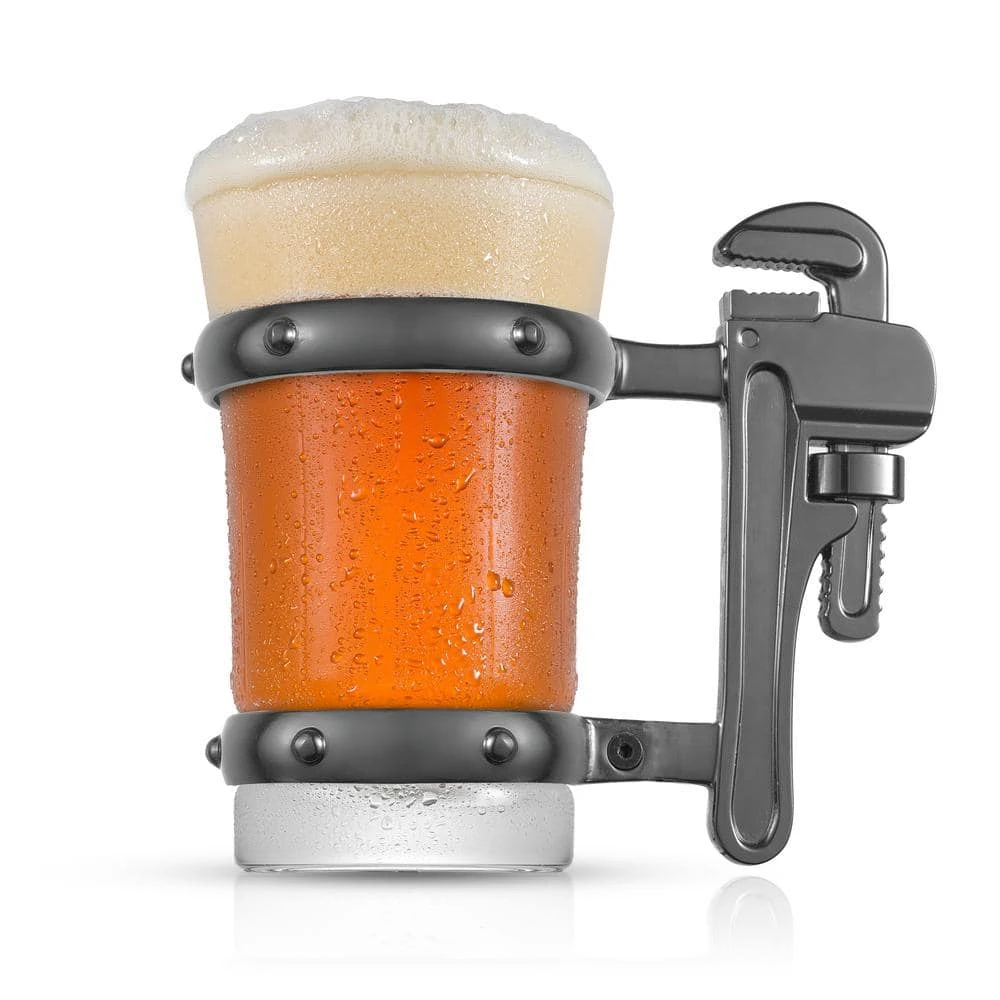 JoyJolt Tools Collection 17 oz. Pipe Wrench Handle Beer Mug - Durable & Unique Design 6 JoyJolt Tools Collection 17 oz. Pipe Wrench Handle Beer Mug - Durable & Unique Design - Image 6