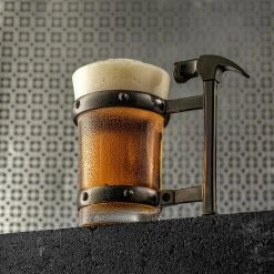 JoyJolt Tools Collection 17 oz. Hammer Handle Single Beer Mug - Unique Design, Perfect for Beer Enthusiasts 9 JoyJolt Tools Collection 17 oz. Hammer Handle Single Beer Mug - Unique Design, Perfect for Beer Enthusiasts -Drinkware Shop joyjolt beer mugs jbm10154 44 1000