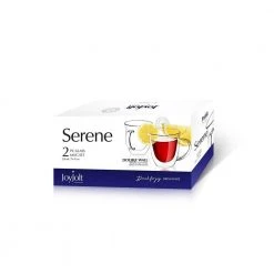 JoyJolt Serene 7.4 oz. Double Wall Insulated Glasses, Set of 4 – Elegant, Durable Drinking Glasses for Hot & Cold Beverages -Drinkware Shop joyjolt drinking glasses sets mg20206 44 1000