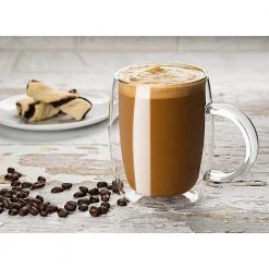 JoyJolt Aroma 13.5 oz Double Wall Insulated Glasses - Set of 4 -Drinkware Shop joyjolt drinking glasses sets mg20207 1f 1000