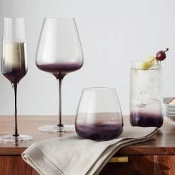 JoyJolt Black Swan Red Wine Glasses Set of 2 - Elegant 26.8 oz Stemware for Wine Enthusiasts -Drinkware Shop joyjolt red wine glasses jb10310 d4 1000