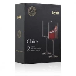 JoyJolt Claire 14 oz. Crystal Red Wine Glasses (Set of 4) - Elegant & Durable Stemware -Drinkware Shop joyjolt red wine glasses mc202121 1f 1000