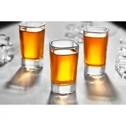 JoyJolt 1.5 oz. Villa Shot Glass Set of 6 - Elegant Cocktail and Liquor Glasses -Drinkware Shop joyjolt shot glasses lg10258j 31 1000