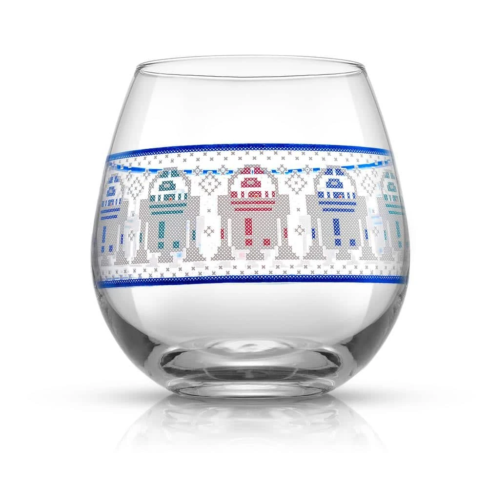 Star Wars Ugly Sweater Collection 15 oz. Stemless Drinking Glass (Set of 4) 3 Star Wars Ugly Sweater Collection 15 oz. Stemless Drinking Glass (Set of 4) - Image 3