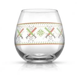 Star Wars Ugly Sweater Collection 15 oz. Stemless Drinking Glass (Set of 4) 11 Star Wars Ugly Sweater Collection 15 oz. Stemless Drinking Glass (Set of 4) -Drinkware Shop joyjolt stemless wine glasses jsw10839 fa 1000