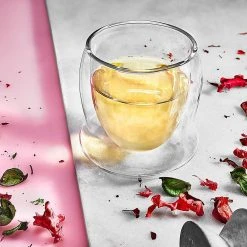 JoyJolt Cosmo 10 oz. Clear Borosilicate Glass Double Wall Stemless Wine Glasses (Set of 4) - Elegant Design, Durable & Perfect for Any Occasion -Drinkware Shop joyjolt stemless wine glasses mcsd20262 1f 1000