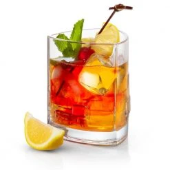 JoyJolt Revere Triangle 13 oz. Double Old Fashioned Whiskey Glasses (Set of 4) - Elegant Cocktail Glasses -Drinkware Shop joyjolt whiskey glasses mg20239 4f 1000