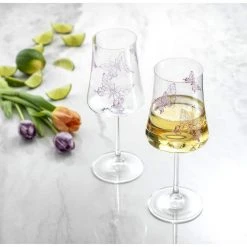 JoyJolt Meadow Butterfly 19 oz. Crystal Stemmed White Wine Glass Set (Set of 2) - Elegant & Durable 13 JoyJolt Meadow Butterfly 19 oz. Crystal Stemmed White Wine Glass Set (Set of 2) - Elegant & Durable -Drinkware Shop joyjolt white wine glasses jme10162 76 1000