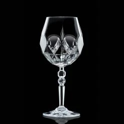Alkemist Stemmed Goblet Set of 6 - Premium Wine Glasses by Lorren Home Trends -Drinkware Shop lorren home trends assorted wine glass sets 265210 4f 1000