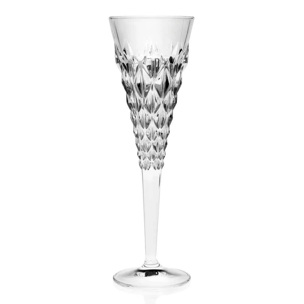 Enigma Collection Flutes (Set of 6) - Premium Champagne Glasses by Lorren Home Trends 1 Enigma Collection Flutes (Set of 6) - Premium Champagne Glasses by Lorren Home Trends