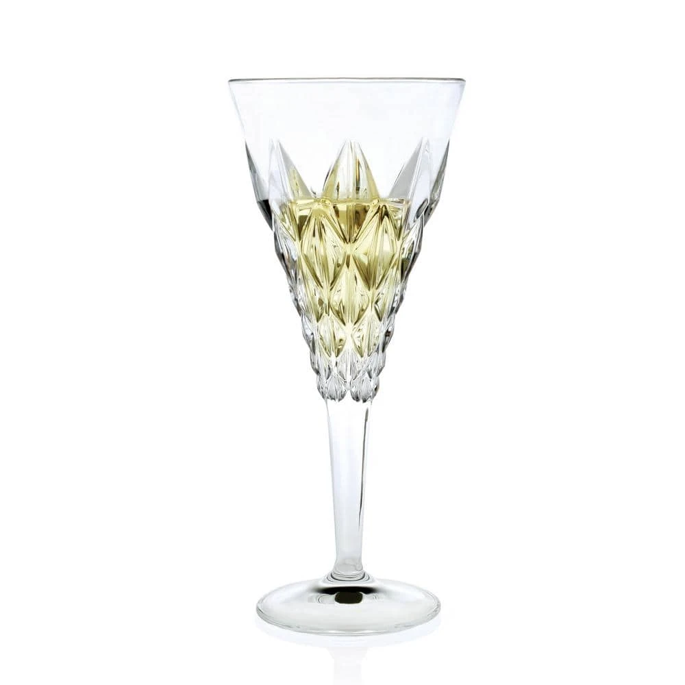 Enigma Collection White Wine Stem, Set of 6 – Elegant & Durable Wine Glasses by Lorren Home Trends 2 Enigma Collection White Wine Stem, Set of 6 – Elegant & Durable Wine Glasses by Lorren Home Trends - Image 2