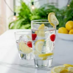 Luminarc Elite 16-Piece Tumbler Set - Durable and Stylish Drinking Glasses -Drinkware Shop luminarc drinking glasses sets n7405 31 1000