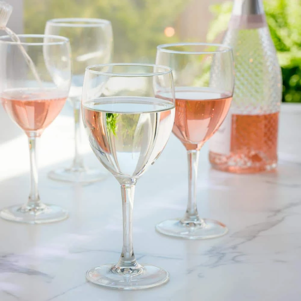 Luminarc Atlas 12 oz. Goblet Set of 4 - Durable & Elegant Drinking Glasses 5 Luminarc Atlas 12 oz. Goblet Set of 4 - Durable & Elegant Drinking Glasses - Image 5