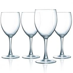 Luminarc Atlas 12 oz. Goblet Set of 4 - Durable & Elegant Drinking Glasses 7 Luminarc Atlas 12 oz. Goblet Set of 4 - Durable & Elegant Drinking Glasses -Drinkware Shop luminarc drinking glasses sets n7523 4f 1000