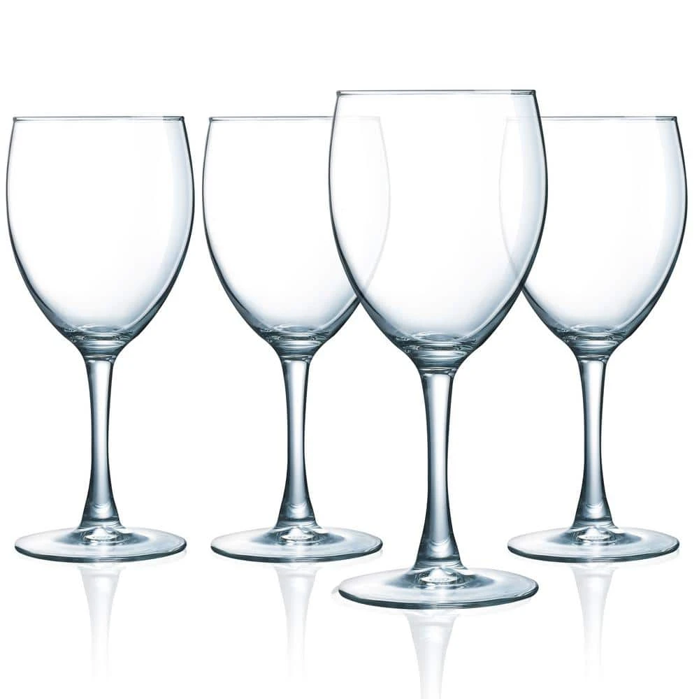 Luminarc Atlas 12 oz. Goblet Set of 4 - Durable & Elegant Drinking Glasses 3 Luminarc Atlas 12 oz. Goblet Set of 4 - Durable & Elegant Drinking Glasses - Image 3