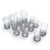 Luminarc Brighton 16-Piece Tumbler Set - Elegant Drinking Glasses for Everyday Use