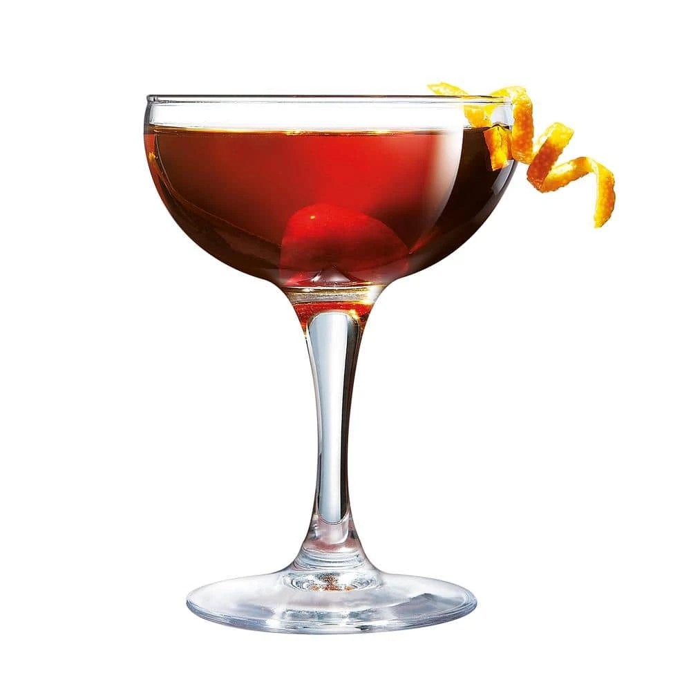 Luminarc Barcraft 5.5 oz. Glass Coupe Cocktail Set (4-Pack) - Premium Margarita Glasses for Elegant Entertaining 2 Luminarc Barcraft 5.5 oz. Glass Coupe Cocktail Set (4-Pack) - Premium Margarita Glasses for Elegant Entertaining - Image 2