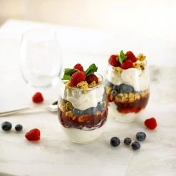 Luminarc Cachet 15 oz. Stemless Wine Glasses (Set of 4) - Elegant & Durable -Drinkware Shop luminarc stemless wine glasses n7337 31 1000