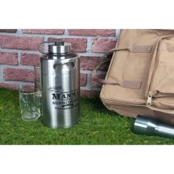 Manna 64 oz. Keg Growler - Heavy Duty Stainless Steel Beer Growler for Homebrews & Craft Beer -Drinkware Shop manna beer growlers 15052 c3 1000